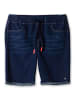 sheego Bermudas aus Sweat-Denim in dark blue Denim