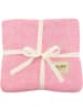 Aliap Kuscheldecke Jaquard in rosa/pink