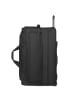 Redolz Duffle Essentials 2-Rollen Reisetasche 80 cm  XL mit Dehnfalte Sondergröße black