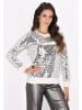 faina Pullover in Wollweiss