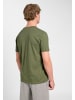 Hummel T-Shirt Hmlpulse Lebensstil Herren in WHITE/GREEN