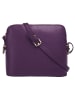 Cluty Umhängetasche echt Leder in violett