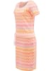 ragwear Minikleid Baomi Print YOUMODO in Peach