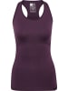 Hummel Hummel T-Shirt S/L Hmltif Yoga Damen Dehnbarem Schnelltrocknend Nahtlosen in PLUM PERFECT