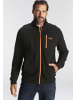 Man's World Sweatjacke in schwarz