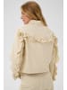 SAINT TROPEZ Jacke PatriciaSZ Lockere Passform in Turtledove Black Tiny Dots