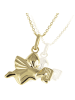 Goldmaid 375/- Gold in gelb