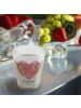 Mr. & Mrs. Panda Schnapsglas Faultiere Herz ohne Spruch in Transparent