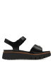 Tamaris Sandale Sandalette in schwarz