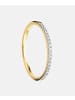 Diamant L'éternel Ring aus 375 Gelbgold mit Diamant