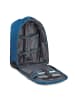 Roncato Gateway 2 Rollen Rucksacktrolley 45 cm Laptopfach in blue