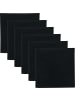 Erwin Müller Baumwolle Spültuch 6er-Pack in schwarz