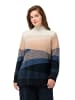 Ulla Popken Jacquard-Pullover in beige