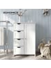 VASAGLE Badezimmerschrank Sofie in Weiß - (B)30 x (H)82 x (T)55 cm