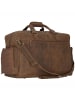 Greenland Nature Nature Weekender Reisetasche Leder 50 cm Laptopfach in cork