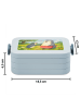 Mr. & Mrs. Panda MEPAL Bentobox Pinguin mit Kind Design ohne Spruch in Blau Pastell