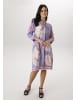 Aniston SELECTED Blusenkleid in blau-lila-rosa-ocker