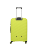 travelite Burano 4 Rollen Kofferset 3-teilig mit Dehnfalte apple green