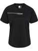 Hummel Hummel T-Shirt Hmlcourt Paddeltennis Damen Atmungsaktiv Leichte Design Schnelltrocknend in BLACK