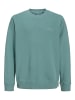 JACK & JONES Junior Sweatshirt JJCOLLEGE LOGO SWEAT CREW JNR in mineral blue