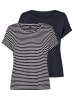 ONLY T-Shirt MOSTER 2er Pack in Blau