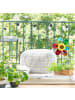 relaxdays 2 x Windrad "Blume" in Bunt - (B)38 x (H)75 x (T)14 cm