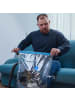 relaxdays 40 x Vakuumbeutel-Set in Transparent/ Blau