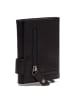 The Chesterfield Brand Portland Kreditkartenetui RFID Schutz Leder 7 cm in schwarz