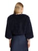 Vera Mont Kunstfell-Jacke mit Rundhalsausschnitt in Night Sky