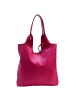 Florence Florence Shopper Leder fuchsia, pink ca. 37cm