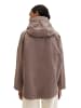 Marc O'Polo Cape-Jacke mit Kapuze relaxed in Chalky Brown