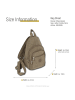 Bag Street Cityrucksack, Freizeitrucksack Nylon braun ca. 21cm breit ca. 35cm hoch