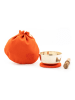 Klangschalen-Center Nonbook - Klangschalen-Set im Beutel orange
