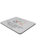 Mr. & Mrs. Panda Mouse Pad Künstlerin Visionen mit Spruch in Grau Pastell