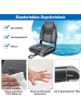 COSTWAY Hochlehner Bootssitz 2er Set in Schwarz