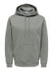 ONLY & SONS Kapuzenpullover in Castor Gray