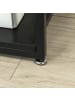 SoBuy Couchtisch in Schwarz - (W) 35 x (H) 55 x (L) 65 cm
