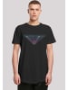 F4NT4STIC Long Cut T-Shirt DC Comics Wonder Woman 84 Repeat in schwarz