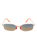 Funky Buddha Männer Sonnenbrille Katzenauge Gold