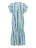 CULTURE Kleid CUmola A-shape in Blue Stripe