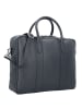 VLD VOi Leather Design Hirsch Isla Aktentasche Leder 38 cm Laptopfach in blau