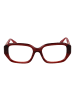 Trussardi Optische Fassungen Rechtwinklig Rot