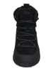 fitflop Stiefeletten F-MODE TEDDY-COLLAR WARM SUEDE LACE UP in schwarz