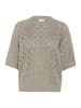 Kaffe Strickpullover KAnika Loose fit in Elephant Skin