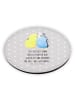 Mr. & Mrs. Panda magnet Wellensittich Liebe mit Spruch in Grau Pastell