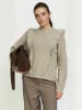 Soft Rebels Pullover SRStory in 378 Silver Mink Melange