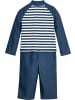 Playshoes Kinder Badeeinteiler "UV-Schutz Einteiler Maritim 1/1 Arm" in Blau