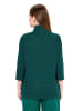 Ulla Popken Sweatshirt in smaragd grün