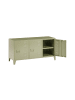 Beliani Büroschrank CARDIFF in Grün - (W) 120 x (H) 60 x (L) 40 cm