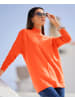 Heine Stehkragenpullover in orange
